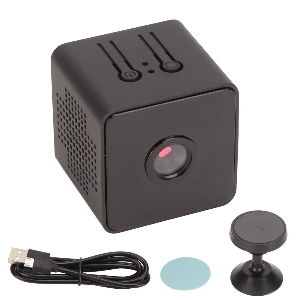 Haofy Small Camera, 1080P Full HD 2.4GHz Mini Security Camera Support Real Time Viewing for Car