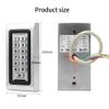 WiFi Mobile App Remote Control,Security Access Control Keypad,IP68 Waterproof,Metal RFID Keypad,Door Access Control,Standalone Keypad,2000 Users,Wiegand 26-bit,Support Proximity RFID Card view 4