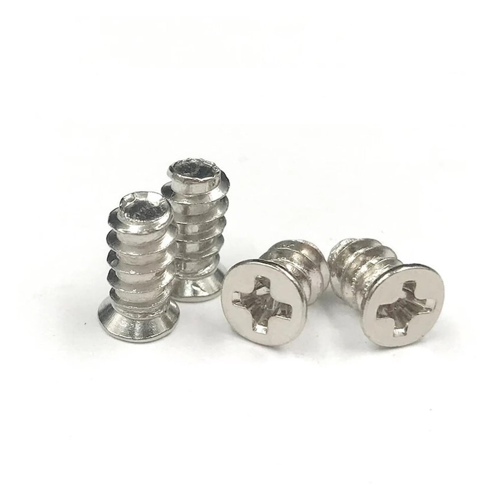 10Pcs 6#-32 * 6 Thread Teeth Computer PC Case Cooling Fan Toolless Adjustment Screw Thumbscrews Thumb Screw M3.5 (Color : M5x12 (20Pcs)-01)