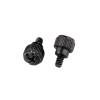 10Pcs 6#-32 * 6 Thread Teeth Computer PC Case Cooling Fan Toolless Adjustment Screw Thumbscrews Thumb Screw M3.5 (Color : M5x12 (20Pcs)-01) view 2