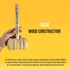 Bratla Pro Cricket Bat Mallet - Solid Wood Mallet Hammer, Long Handle Knocking Mallet For Cricket Bat Preparation view 2