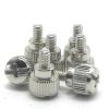 10Pcs 6#-32 * 5 Thread Teeth Length 5mm Computer PC Case Cooling Fan Toolless Adjustment Screw Thumbscrews Thumb Screw (Color : Silver) view 3
