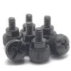 10Pcs 6#-32 * 5 Thread Teeth Length 5mm Computer PC Case Cooling Fan Toolless Adjustment Screw Thumbscrews Thumb Screw (Color : Silver) view 4