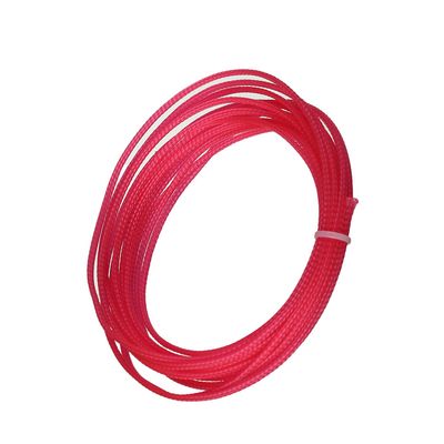 Jutagoss PET Expandable Braided Cable Sleeve, 16.4ft - 1/8 inch Pink Cable Management Sleeve, Wire Loom Tube Cord Protector for USB Cable, Power Cord, Audio Video and More, 1Pc