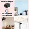 BEEDMXU Magnetic Wireless WiFi Security Camera 2K FHD Nanny Cam 150 Days Long Standby Battery CameraNight Vision Motion Detection Cloud StorageIndoor Hidden Camera for Home, Office view 2
