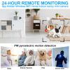 BEEDMXU Magnetic Wireless WiFi Security Camera 2K FHD Nanny Cam 150 Days Long Standby Battery CameraNight Vision Motion Detection Cloud StorageIndoor Hidden Camera for Home, Office view 3