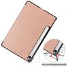 Kepuch Custer Case for Samsung Galaxy Tab S9 FE 11" X510 X516B/S10 FE X520 X526B/S9 X710 X716B X718U/S10 Lite X400 X406B,Ultra-Thin PU-Leather Hard Shell Cover - Rose Gold view 3