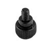 100Pcs 6#-32 * 6 Thread Teeth Computer PC Case Cooling Fan Toolless Adjustment Screw Thumbscrews Thumb Screw M3.5 (Color : Nickel Plating, Size : M3x12(100Pcs)) view 2
