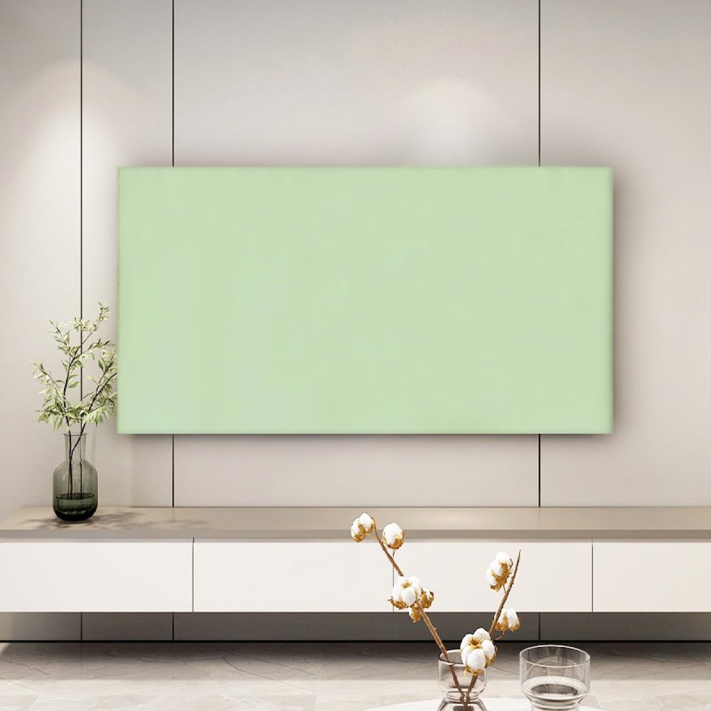 GSGC TV Cover TV Dust Cover Indoor TV Protector Cover 32-85 Inches TV Display Protector for LCD LED Soft Solid Colour Hanging Desktop Universal Dust-Proof Protector for Televisions Computer