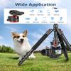 78" Porfessional Tripod for Camera, Victiv Aluminum Camera Tripod Monopod for DSLR, Spotting Scope,Telescope, Binoculars, Compact Heavy Duty Camera Stand for Photography Video Recording Travel view 3