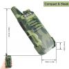 Retevis RT22 Walkie Talkies with Earpiece, Portable FRS Two-Way Radios, Camouflage, Compact, Lightweight, VOX Hands Free, Handheld 2 Way Radio with Headsets(10 Pack) view 3