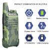 Retevis RT22 Walkie Talkies with Earpiece, Portable FRS Two-Way Radios, Camouflage, Compact, Lightweight, VOX Hands Free, Handheld 2 Way Radio with Headsets(10 Pack) view 4
