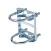 Sactulaz Antenna Mast Pipe Mount Works with Starlink Pipe Adapter Pole Mounting kit Connect Pipes to Poles Adapter,Heavy Duty Universal Antenna/Weather/WiFi Roof Pole Mount V-Clamp Bracket view 2