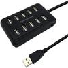 10 Port Hub USB 2.0 High Speed Multiple Splitter Adapter Extension Cable for Laptop PCB Interface Devices view 4