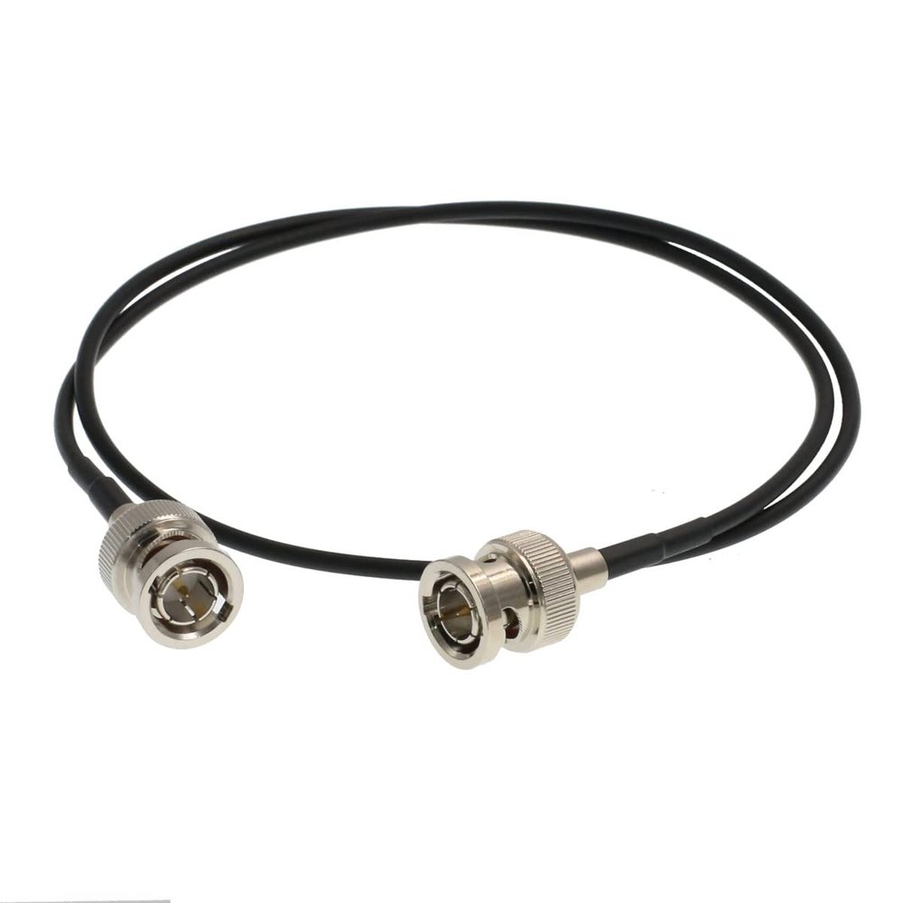 HangTon Camera Monitor HD 3G SDI Video Coaxial Cable 75ohm BNC for ARRI Alexa RED DSMC2 Blackmagic Video Assist DJI Gimbal 3M