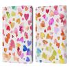 Head Case Designs Officially Licensed Ninola Valentines Hearts Colorful Leather Wallet Case Compatible with Kindle Paperwhite 1/2 / 3 view 1