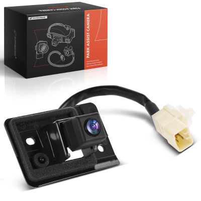 A-Premium Park Assist Camera Rear View Backup Reverse Camera Compatible with Select Mitsubishi Models - 2014-2015 Outlander - Replace# 8781A043
