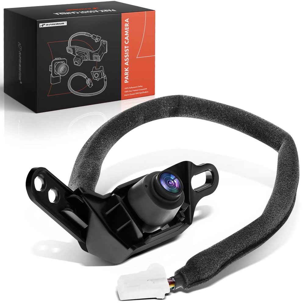 A-Premium Park Assist Camera Rear View Backup Reverse Camera Compatible with Select Nissan Models - 2011 2012 Armada - Replace# 28442ZZ51A