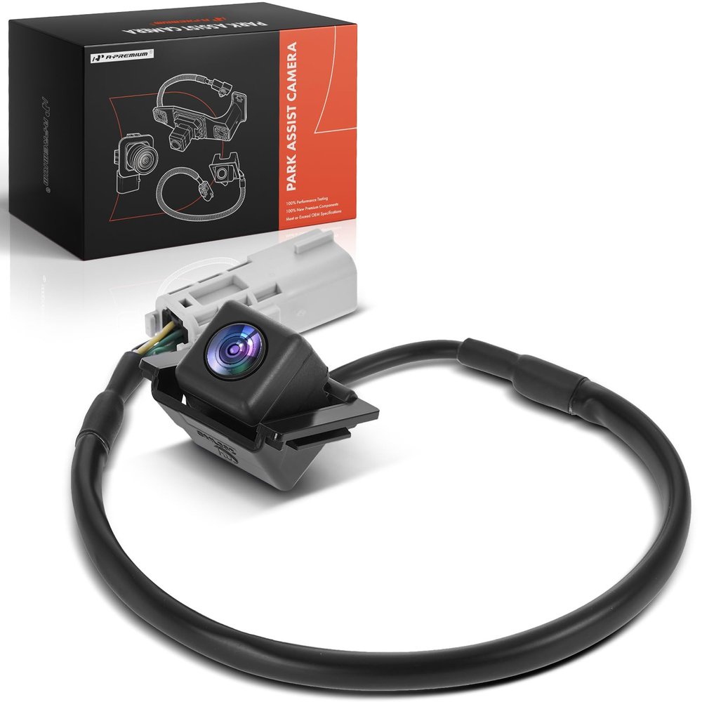 A-Premium Park Assist Camera Rear View Backup Reverse Camera Compatible with Select Chevrolet Models - 2017 2018 2019 2020 Sonic