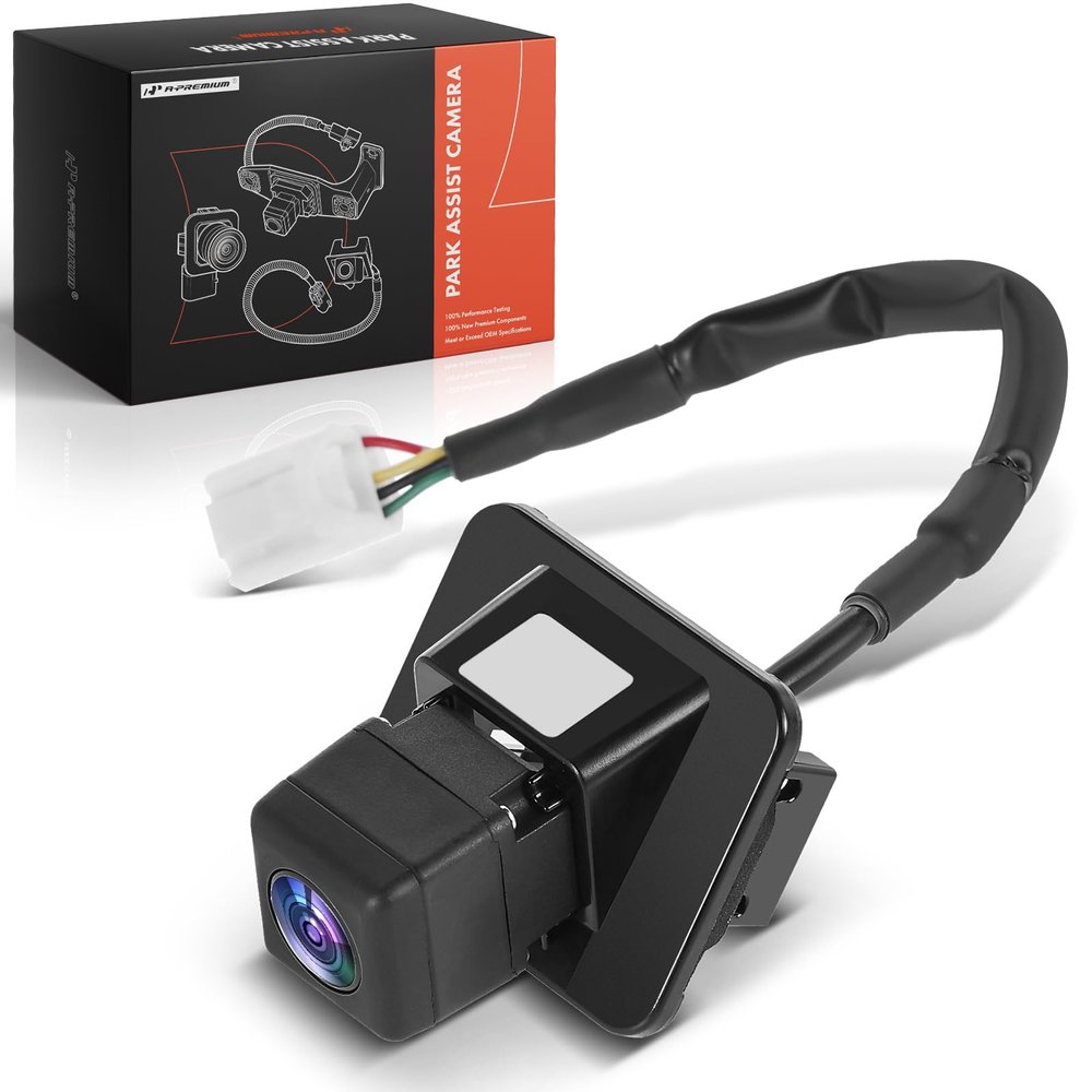 A-Premium Park Assist Camera Rear View Backup Reverse Camera Compatible with Select Mazda Models - 2016 2017 6 - Replace# GMN367RC0