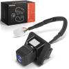 A-Premium Park Assist Camera Rear View Backup Reverse Camera Compatible with Select Mazda Models - 2016 2017 6 - Replace# GMN367RC0 view 1
