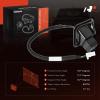 A-Premium Park Assist Camera Rear View Backup Reverse Camera Compatible with Select Nissan Models - 2012-2019 Versa - Replace# 284429KA0A view 2