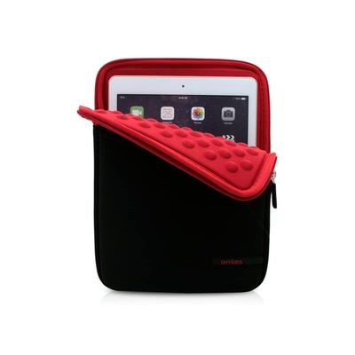 10 inch Tablet Sleeve Neoprene Shock Proof Pouch Protective Case for iPad 10.2 iPad 9.7 iPad Air 10.5 Samsung Galaxy Tab Active4 Pro 10.1 Tab S6 Lite 10.4 Microsoft Surface Go 4 3 10.5 (Red)