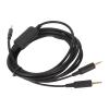 Gavigain Headphone Cable 3.5mm Volume Control Sound Cable Earphone Replacement Cable Compatible for MMX300 MMX300 2nd Gen Headset view 1