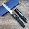 HUAAO 7.7" Assisted Open Folding Pocket Knife,Button Lock EDC Utility Knife for Camping, Hunting, Hiking, Fishing, Indoor and Outdoor Activities Gifts view 1