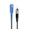 Single Mode Fiber SC to FC 100M/328FT,TPU Outdoor Fiber Optic Cable Simplex OS2 9/125um Armored Fiber Patch Cable OD-3mm,UPC Fiber Optic Internet Cable view 3