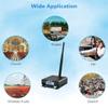 0.5W FM Transmitter for Church, Long Range FM Broadcast Radio Transmitter, Stereo Mini Radio Station with 3.5mm Mic Audio Jack for Drive-in Movie,Church Parking Lot,Lights Fireworks Show view 4
