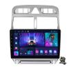 9" Car Radio Navigation GPS for Peugeot 307 1 2001-2008 Android 12 Car Stereo Multimedia Player with Bluetooth Carplay WiFi 4G Steering Wheel Control FM/RDS+Backup Camera,M150cp/2+32g view 1