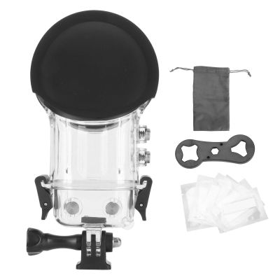 Underwater Dive Protective Shell, Camera Dive Case, Watertight Housing Case 164ft IPX8 Watertight Camera Dive Case for 1 X3 Accessories