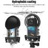 Underwater Dive Protective Shell, Camera Dive Case, Watertight Housing Case 164ft IPX8 Watertight Camera Dive Case for 1 X3 Accessories view 2