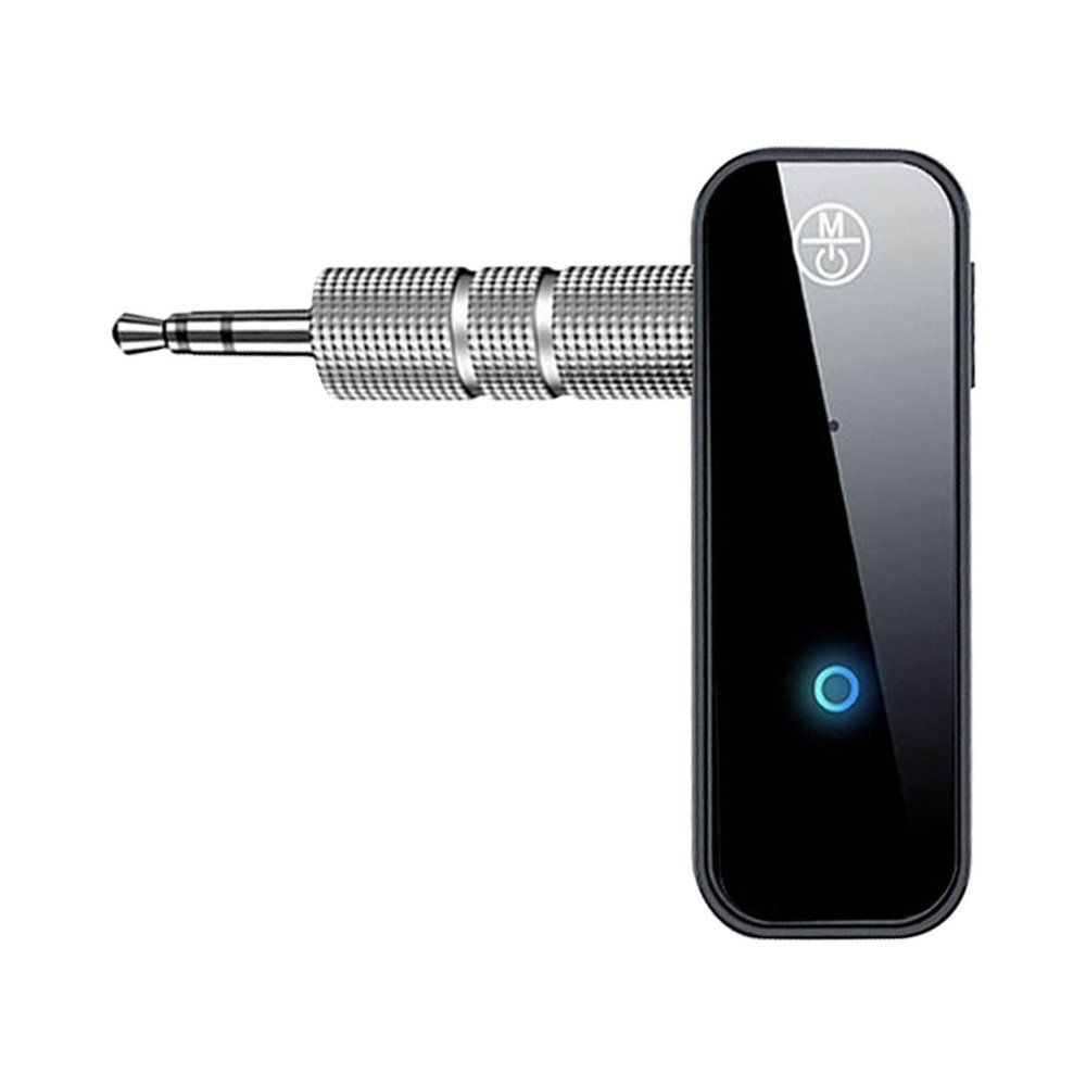 Bluetooth Transmitter Receiver, 2 in 1 Wireless Bluetooth Adapter Bluetooth Aux Adapter for Car Tv Home Stereo, Black