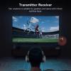 Bluetooth Transmitter Receiver, 2 in 1 Wireless Bluetooth Adapter Bluetooth Aux Adapter for Car Tv Home Stereo, Black view 2