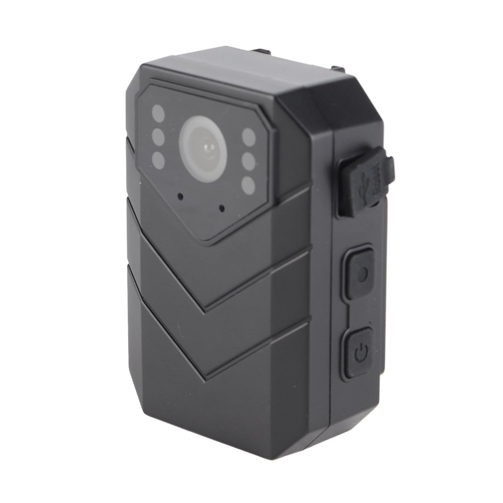 banapoy 4K Body Camera, 1080P Body Worn Cam Wearable Video Recorder with Night Vision, Loop Record Motion Detection Mini Police Cam for Outdoor Law Enforcement