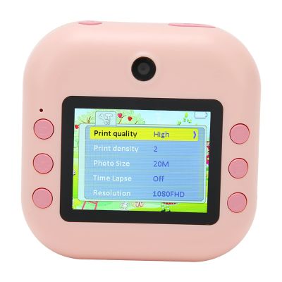 Instants Print Camera,Kids Camera Instants Print, Christmas for Kids Selfie Digital Camera with 1080P Videos,Toddler Portable Travel Camera Toy for 4 5 6 7 8 9 Year Old Boys Girls(PINKS)