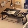 Portable Foldable Laptop Bed Desk with Up Holder Laptop Bed Table Adjustable Laptop Desk for Sofa Bed Terrace Balcony Garden view 2