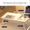 Portable Foldable Laptop Bed Desk with Up Holder Laptop Bed Table Adjustable Laptop Desk for Sofa Bed Terrace Balcony Garden view 4