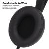 Gavigain Telephone Headset,3.5mm Communication Headset ENC Noise Cancellation Corded Monaural Headset with HD Mic for PCs view 4