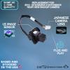 Backup Camera Replaces for 2014-2018 Mazda 3 Hatchback OE Part # BHN9-67-RC0, BHN9-67-RC0A view 2