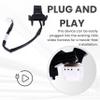 Backup Camera Replaces for 2014-2018 Mazda 3 Hatchback OE Part # BHN9-67-RC0, BHN9-67-RC0A view 4