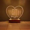 MNBON Customizable Personalized Wedding Gift Lamps - Names of Mr and Mrs and Wedding Date - Anniversary and Love LED Night Lights - Unique Gift for Him or Her view 1