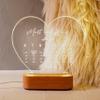 MNBON Customizable Personalized Wedding Gift Lamps - Names of Mr and Mrs and Wedding Date - Anniversary and Love LED Night Lights - Unique Gift for Him or Her view 4