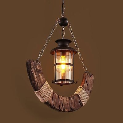 SkybAt Chandelier, American Glass Lantern Chandelier,Industrial Retro Chandelier E27 Iron Chandelier, for Bar Cafe Loft Restaurant Library Hotel Villa Hanging Pendant Light