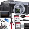 Canon PowerShot G7 X Mark III Digital Camera (Silver)+2x64GB Memory Card+Camera Shoulder Bag+Flex SpiderTripod+Deluxe Accessory Bundle (Renewed) view 1