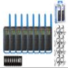 Motorola Talkabout T270 Two Way Radio Blue with PTT Earpieces 8 Pack Radios view 1