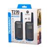 Motorola Talkabout T270 Two Way Radio Blue with PTT Earpieces 8 Pack Radios view 2