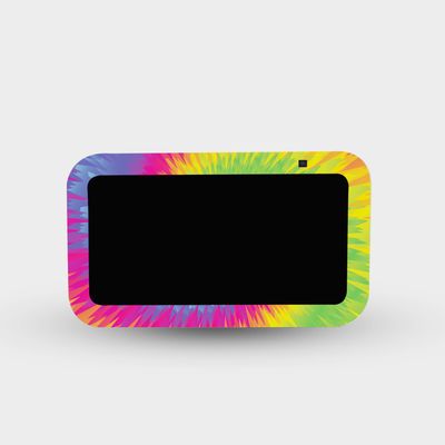 MightySkins Skin Compatible with Amazon Echo Show 5 (Gen 3) - Vibrant Tie Dye | Protective, Durable, and Unique Vinyl Decal wrap Cover | Easy to Apply, Remove, and Change Styles